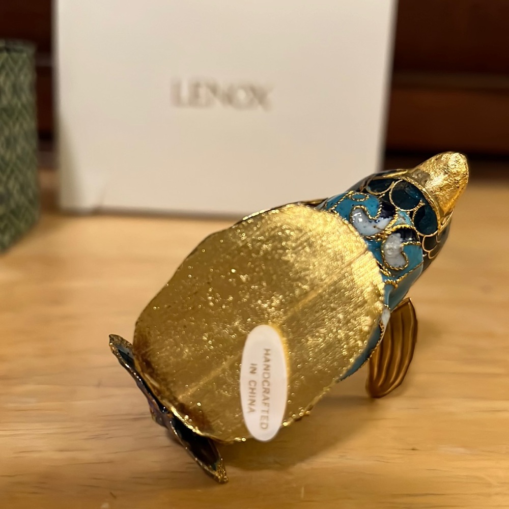 COLLECTIBLE LENOX CHINA DOLPHIN•NEW IN BOX - Picture 5 of 8